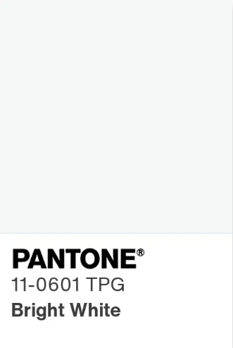 Pantone 11-0601 TPG Bright White