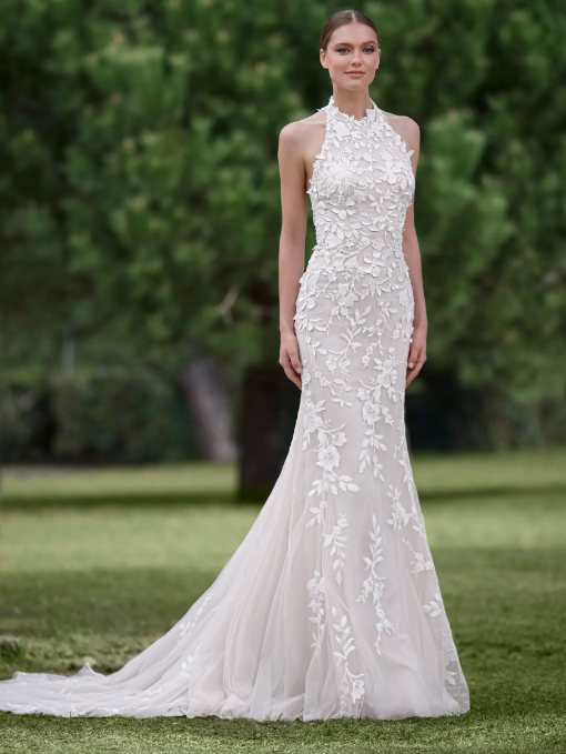 Vestido de novia para boda en pazo gallego - Pronovias 2026