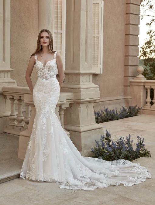 Vestido de novia con escote corazón - San Patrick 2026